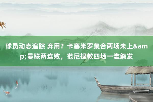 球员动态追踪 弃用？卡塞米罗集合两场未上&曼联两连败，范尼捏教四场一滥觞发