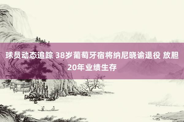 球员动态追踪 38岁葡萄牙宿将纳尼晓谕退役 放胆20年业绩生存